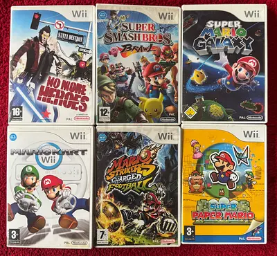 Wii games 120 dhs