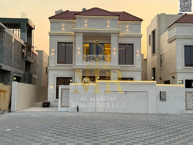 فيلا فاخرة للبيع في الحيلو - عجمان، في موقع متميز قريب من جميع الخدمات والمدارس. السعر يشمل رسوم التسجيل ونقل الملكية.63908467466626112