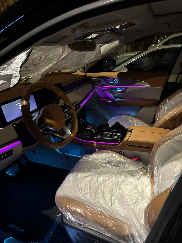 Jetour X70 plus luxury gcc spec, barely driven, lady driver, no damages.63398516589827111
