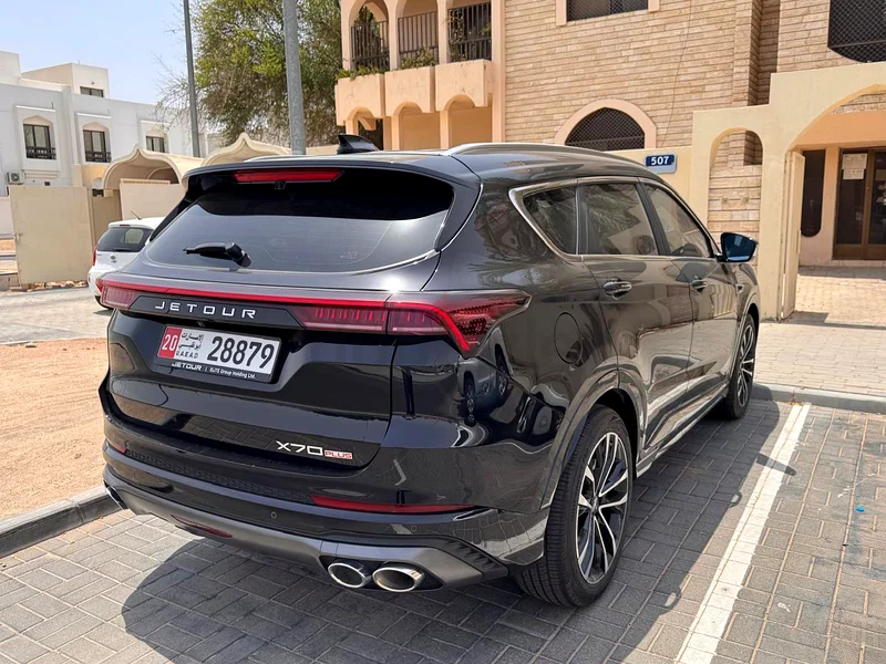 Jetour X70 plus luxury gcc spec, barely driven, lady driver, no damages.63398516589827114