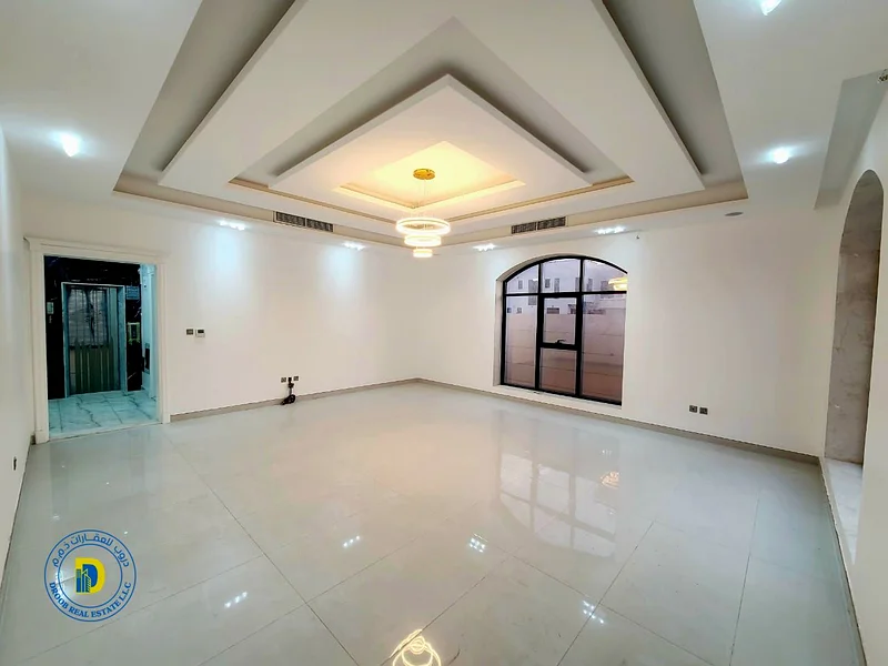 Corner villa, including reg fees, 6 rooms, luxurious stone facade, 3 floors with elevator, freehold, bank financing, Ajman Alia63872421085441112
