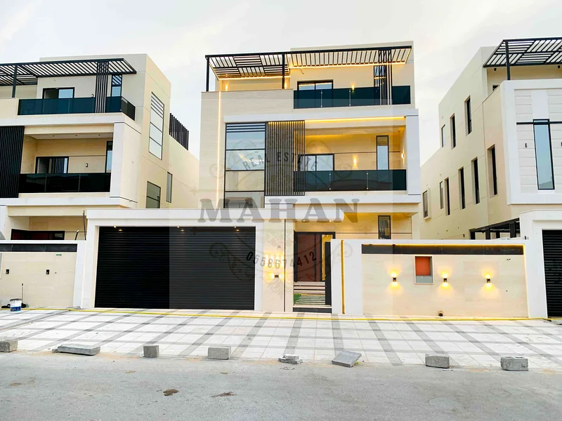**FREEHOLD MODERN MASTERPIECE! 5BR Villa w/ Pool, HUGE Parking - Al Bahia, Ajman - 2.5M AED** (Emphasizes freehold & "masterpiece")63883480345602111