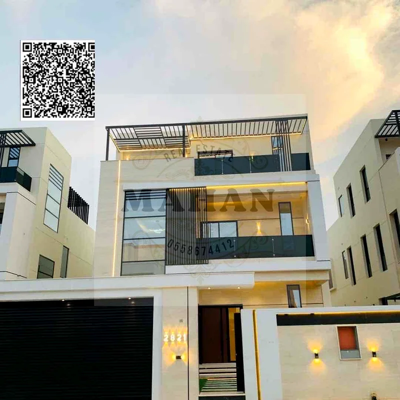 **FREEHOLD MODERN MASTERPIECE! 5BR Villa w/ Pool, HUGE Parking - Al Bahia, Ajman - 2.5M AED** (Emphasizes freehold & "masterpiece")63883480345602110
