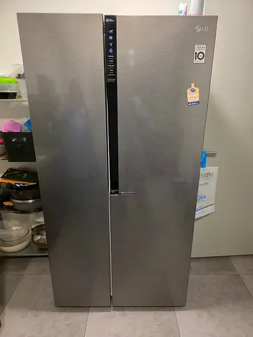 Lg side by side refrigerator fridge freezer latest model 90cm width 180cm height