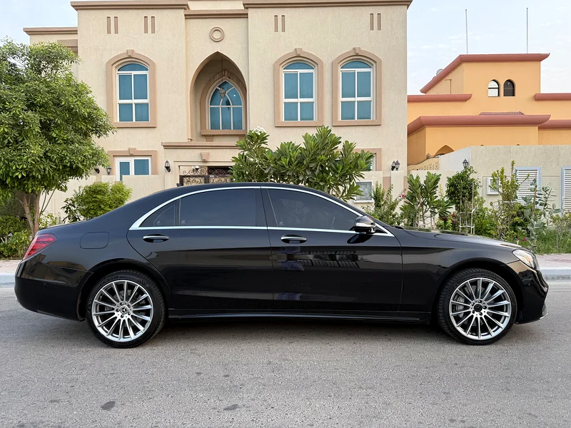 Mercedes-Benz S 450 Gulf version, four-wheel drive, model 2019, full agency paint, inspection condition without any paint marks.63403201887875112