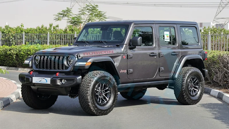 ( Only For Export  ) 2025/2025 i4 2.0L JEEP WRANGLER UNLIMITED RUBICON XTREME TURBO GCC BRAND NEW63398603176195111