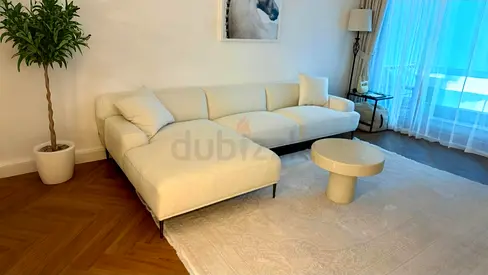 The Loom Collection Stylish Modern Sofa and Chic Coffee Table Set