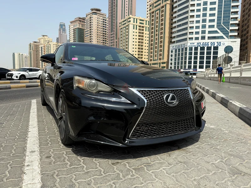 2015 Lexus IS 350 F‐Sport for sale in Dubai/Sharjah - Original F - Urgent sale63612074250625111