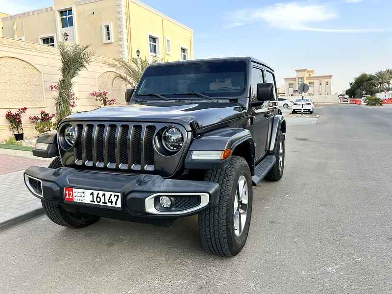 JEEP WRANGLER SAHARA GCC  
2022 FULL SERVICE HISTORY BY JEEP COMPANY, ACCIDENT-FREE, SCRATCH-FREE63398597425921115