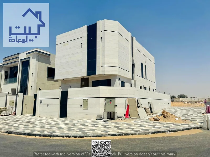 Luxury villa in Ajman, freehold for all nationalities, at a price including registration fees, with special guarantees and a strategic location close63912050619907110