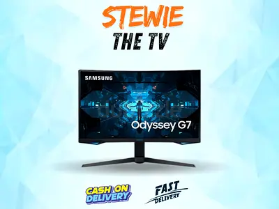 Samsung 27 inch Monitor G7 - New - Free Delivery - Warranty - WQHD Curved - 27G75T