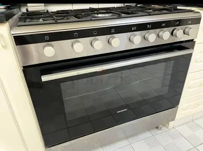 Siemens 5 Burner Gas Cooker – 90 cm Large Oven