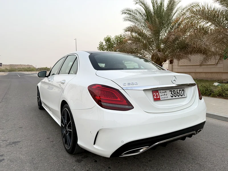 مرسيدس C200 خليجي موديل 2019 خليجي  ، صبغة وكالة تشكيات وكالة وبحالة الوكالة كامل63399938593411114