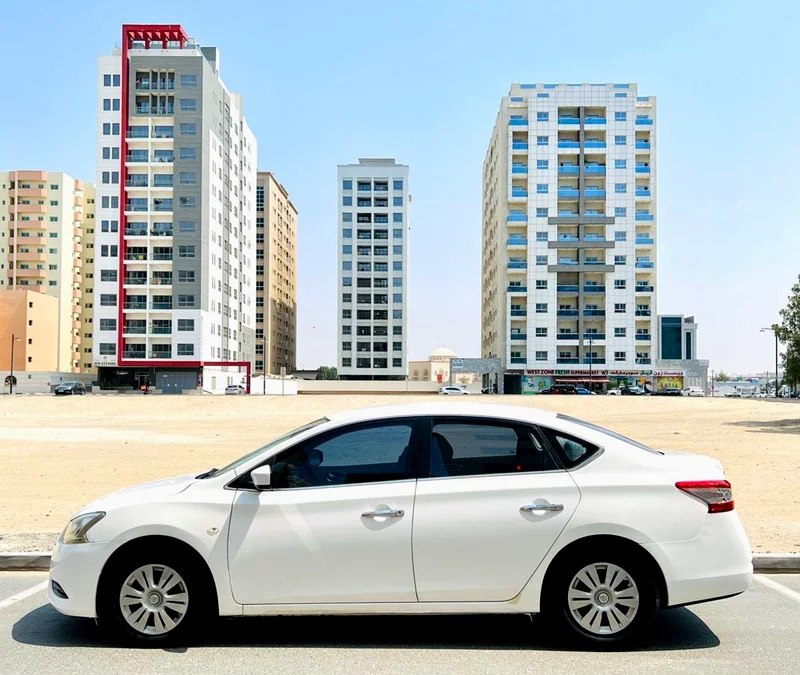 NISSAN SENTRA 2014 MODEL WHITE PIX VIN (7636)63399978319489111
