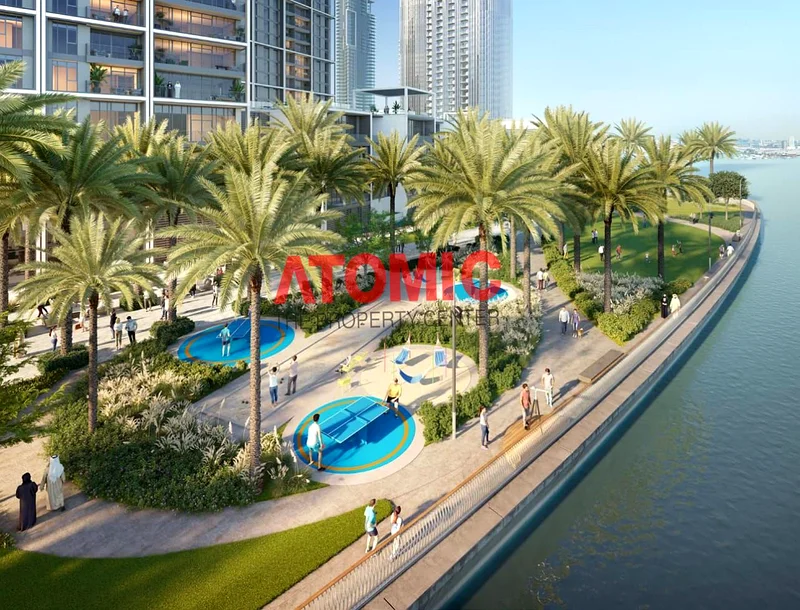 حياة على الجهة المائية|تصميم عصري|طابق عالٍ|إطلالة مفتوحة|64027363620994114