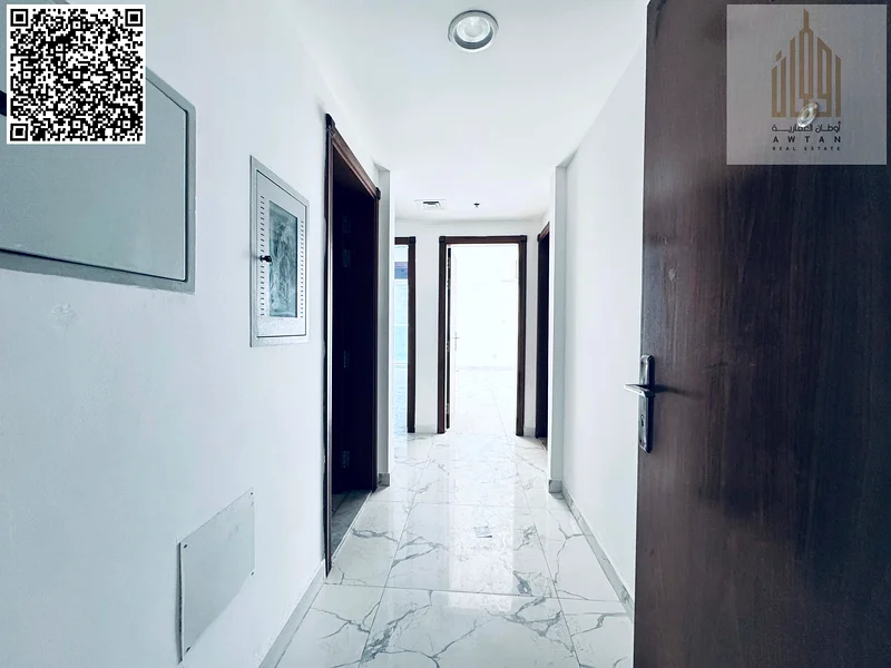 شقة بغرفتي نوم وبمساحة 1883 قدم مربع، مع 3 شرفات | أكبر مساحة بأقل دفعة أولى | صالة رياضية، وبركة سباحة وموقف سيارات63890250458114113