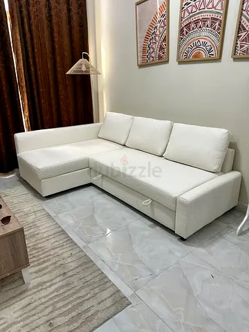 IKEA Friheten three-seat sofa+bed with storage