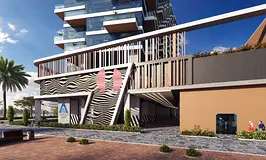 Stylish Escape | Spacious 1BR with Lazy River &amp; Podium Views