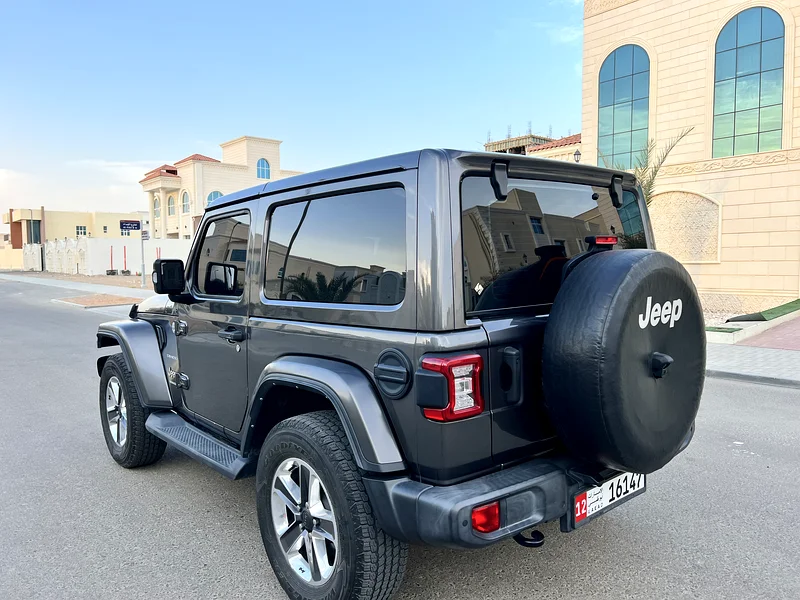 JEEP WRANGLER SAHARA GCC  
2022 FULL SERVICE HISTORY BY JEEP COMPANY, ACCIDENT-FREE, SCRATCH-FREE63398597425921114