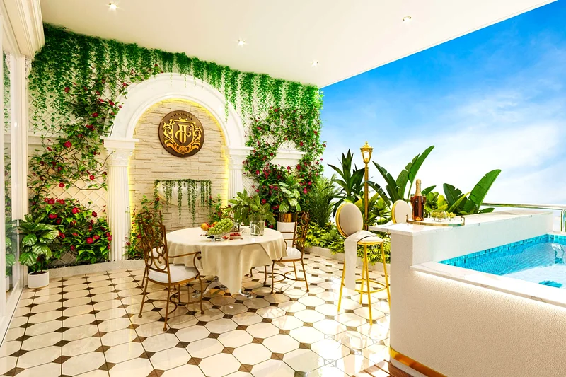 Luxurious 2-BR | European Flair | Private Pool64021691340290112