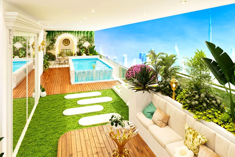 Luxurious 2-BR | European Flair | Private Pool64021691340290113