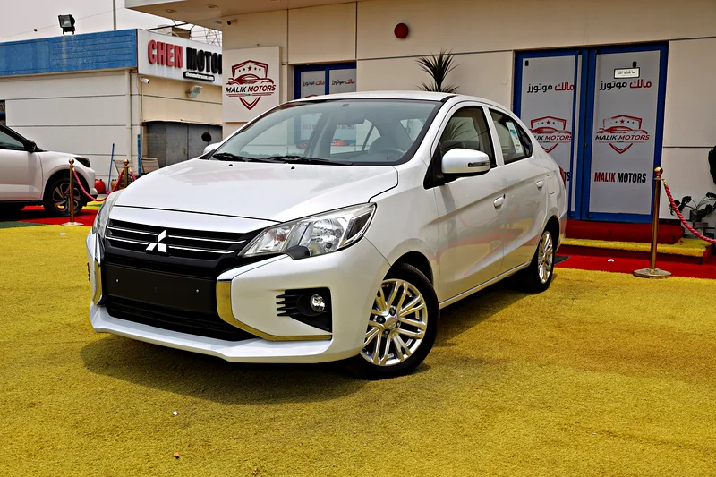 560 Emi Mitsubishi Attrage 2021 Model GCC specs available with 0% down payment, bank finance, and cash options.63398592944385112