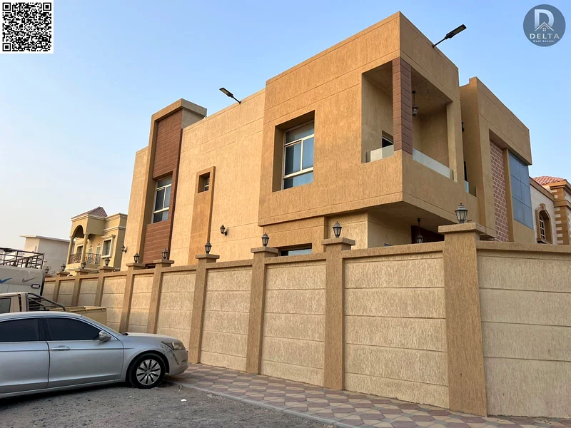 🏡 New villa for rent in Al Muwaihat 1 - Ajman 🇦🇪 📍 Prime location | Corner | Directly opposite the mosque 🌟 Spacious space and high-end finishes,63405192773250113
