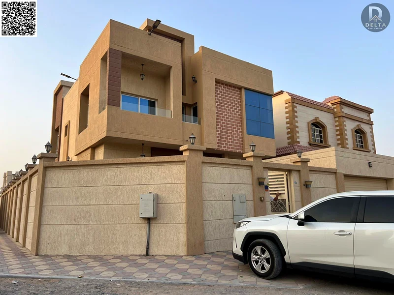 🏡 New villa for rent in Al Muwaihat 1 - Ajman 🇦🇪 📍 Prime location | Corner | Directly opposite the mosque 🌟 Spacious space and high-end finishes,63405192773250111