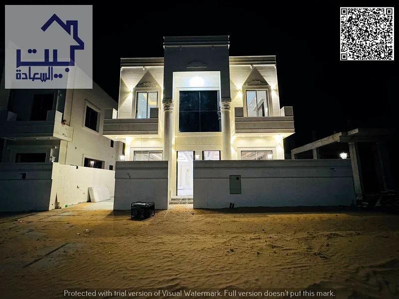 For sale, a villa with a large setback in front of the villa, including registration fees, electricity, and air conditioners. European finishing. No d63912050628099111