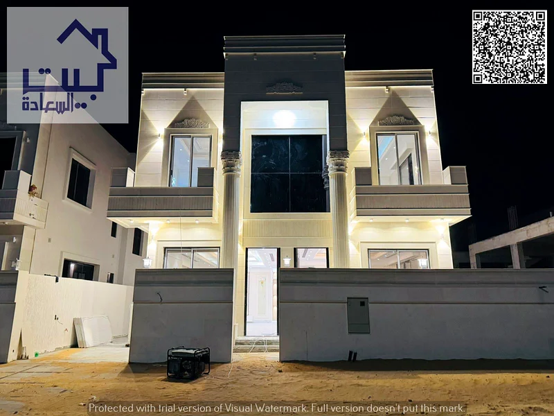 For sale, a villa with a large setback in front of the villa, including registration fees, electricity, and air conditioners. European finishing. No d63912050628099110