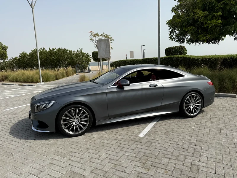Mercedes AMG C63 2017 with 130,000 km, Gulf specification63399931377025112