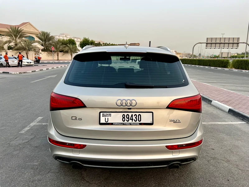 Stunning Gold  AUDI Q5 SLine GCC 2014 Top option Well maintained and clean car63398617261443114