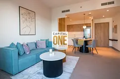 On the Park I Near Mall | With Sofa Cum Bed | Burj Khalifa &amp; Skyline View