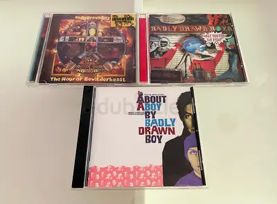 3 Badly Drawn Boy Music CD’s