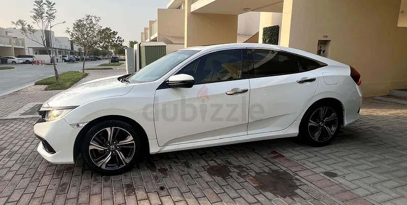 هوندا سيفيك LX سبورت 2020 خليجي - بدون حوادث – قيادة سيدة – دائمًا موقفة في الظل63398547711235114