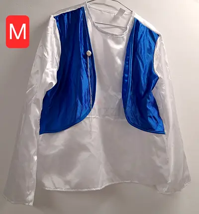 Bright and Stylish Kids Costume with Blue Accents