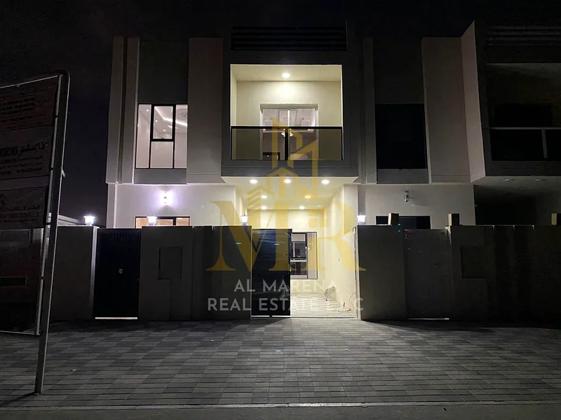 🏡 For Sale – Modern Villa in Al Hiliw 2 – Ajman | Two Floors + Rooftop | 3 Master Bedrooms | Separate Majlis & Spacious Living Room with Wash Area |63909983019139110