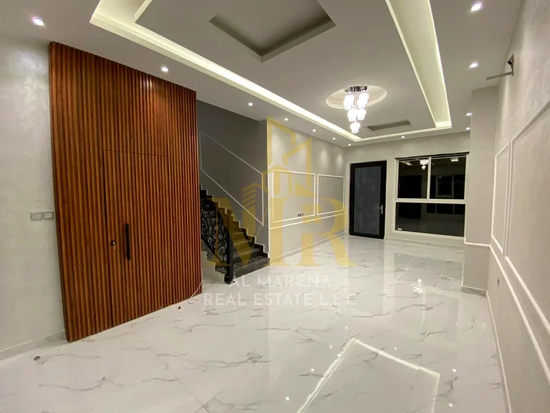🏡 For Sale – Modern Villa in Al Hiliw 2 – Ajman | Two Floors + Rooftop | 3 Master Bedrooms | Separate Majlis & Spacious Living Room with Wash Area |63909983019139112