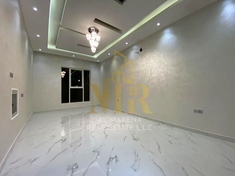 🏡 For Sale – Modern Villa in Al Hiliw 2 – Ajman | Two Floors + Rooftop | 3 Master Bedrooms | Separate Majlis & Spacious Living Room with Wash Area |63909983019139114