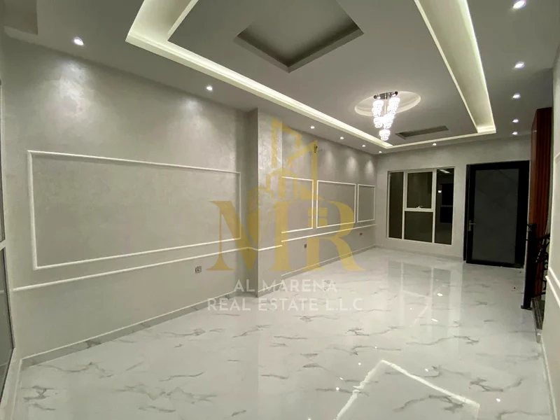 🏡 For Sale – Modern Villa in Al Hiliw 2 – Ajman | Two Floors + Rooftop | 3 Master Bedrooms | Separate Majlis & Spacious Living Room with Wash Area |63909983019139113