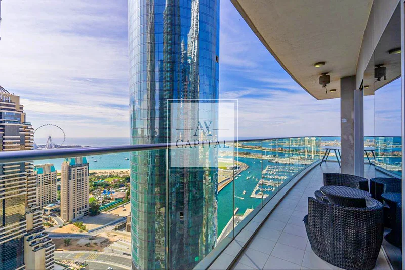 Corner Unit | Sea And Marina View | Big Layout63777825173634110