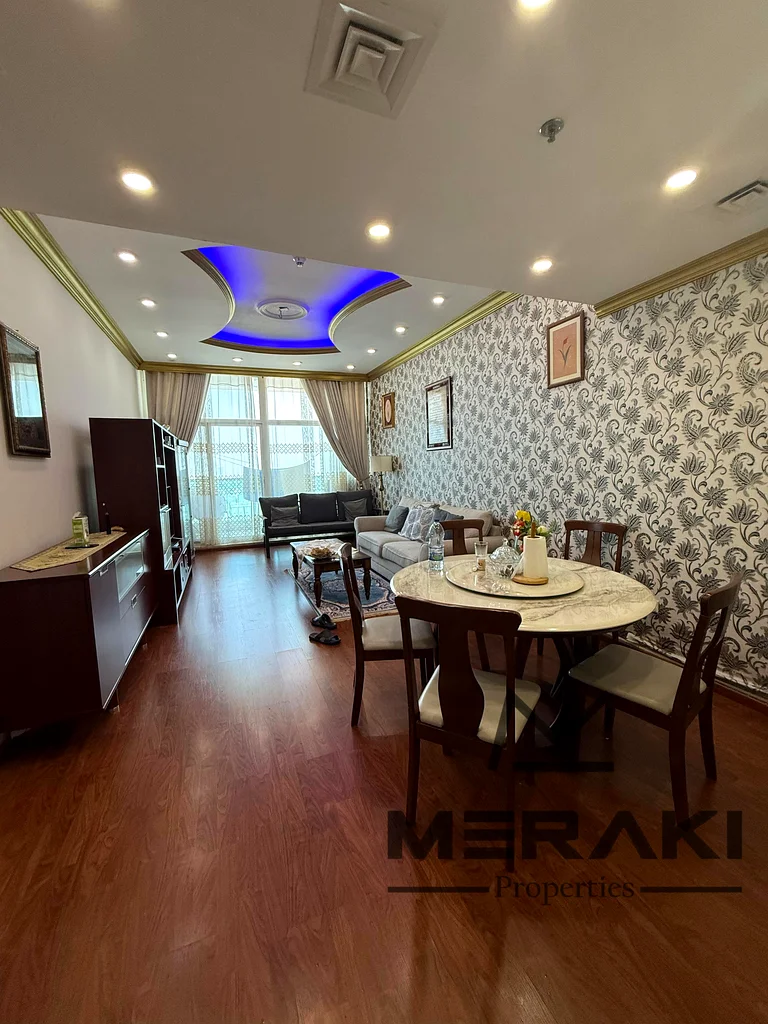 The best model in Ajman, with a completely open view of the sea and the city, 3 rooms and a hall with a maid’s room, large area, high floor63866308084354113