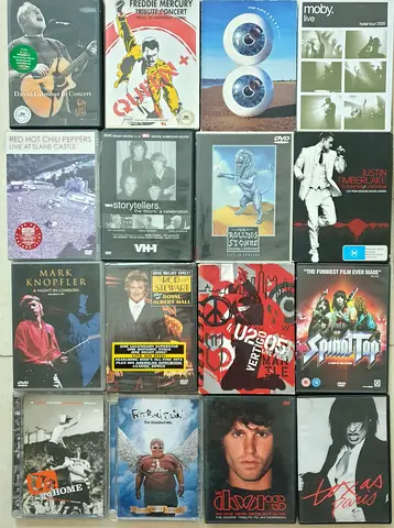 Music DVD collection