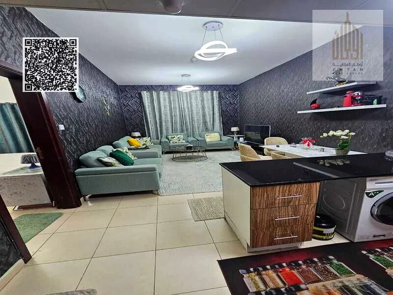 غرفة نوم واحدة في سيتي تاور مع الأثاث63891019935618111