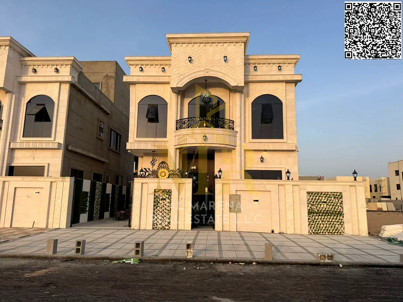 🏡 فيلا فاخرة للبيع في الهيليو 2 - عجمان | 6 غرف نوم رئيسية + غرفة خادمة + مجلس وغرفتَي معيشة | طابقان وسطح | 3014 قدم مربع | س63909982936579110