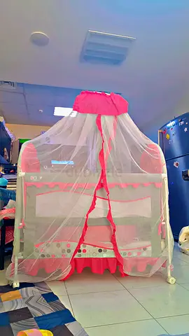 Baby crib cot with new mattress