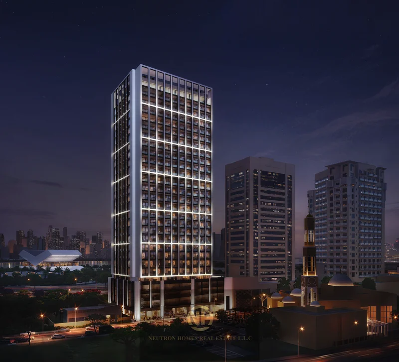 Modern 2BR | 877 Sq.Ft | 7th Floor | Binghatti Twilight | AED 1.8M | Prime Location63970632889731114