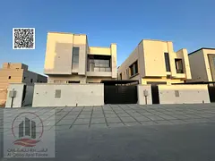 For sale, a villa in Ajman Al Yasmin, 5 master rooms,a Majles room, a hall, and a maid’s room, fre