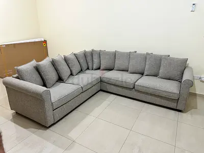 IKEA Gronlid corner four seat sofa bed beige