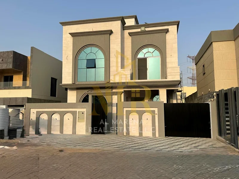 🏡 For Sale – Luxury Villa in Al Hiliw 2 – Ajman | Two Floors + Rooftop | 7 Master Bedrooms | Separate Majlis & Two Spacious Living Rooms | Maid’s Roo63909983054339111